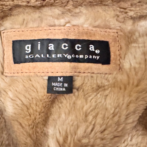 Vintage Giacca tan Suede Penny Lane coat - Picture 2 of 5